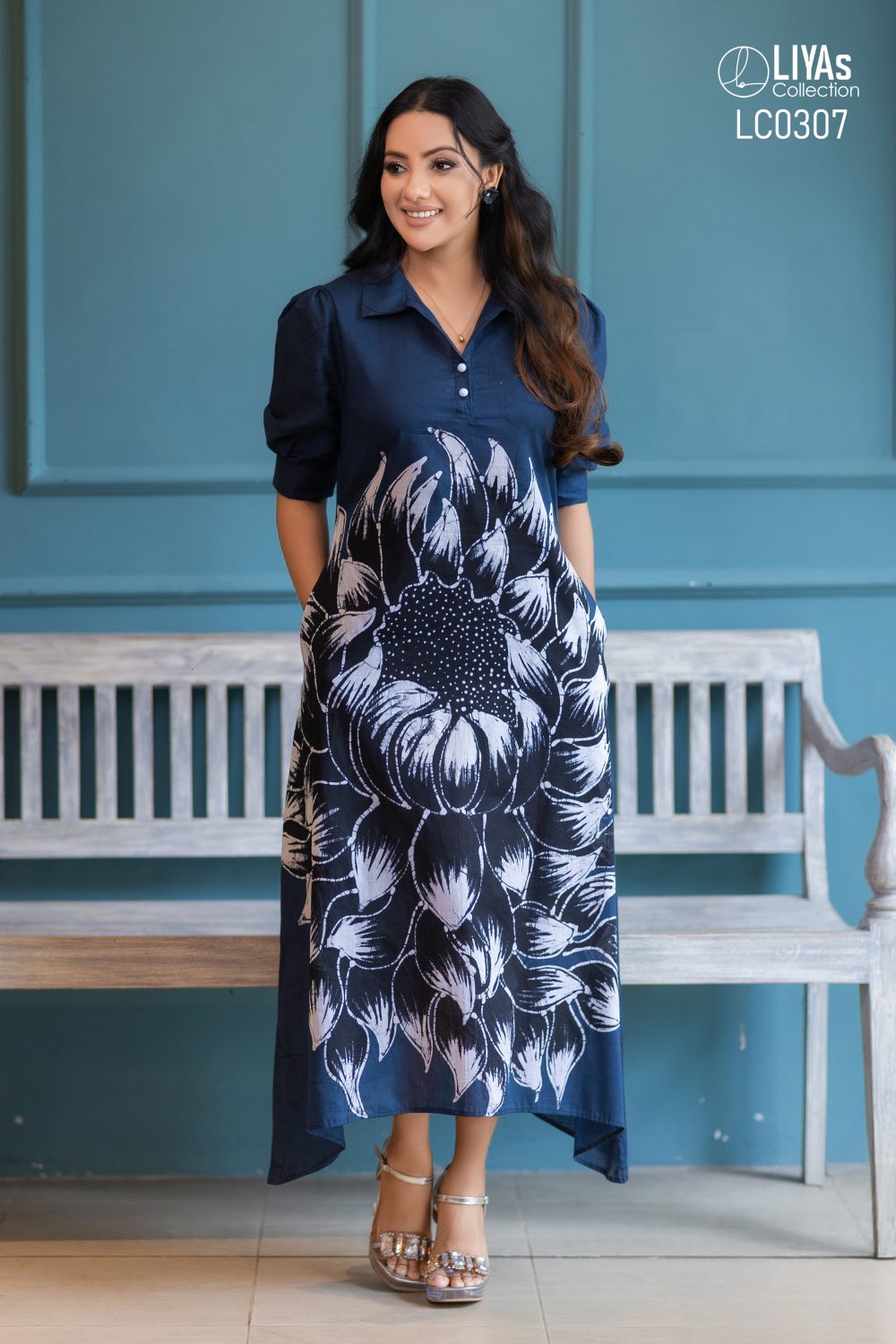 CAMELIA BATHIK DRESS